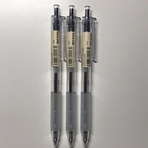 New MUJI Polycarbonate Oil Based Pen 0.7 - 3 Set